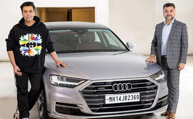 Director Karan Johar Brings Home The Audi A8 L