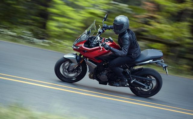 The new Triumph Tiger Sport 660 is based on the Triumph Trident 660, and is a sport-touring machine, built for what Triumph describes as "tarmac adventures."
