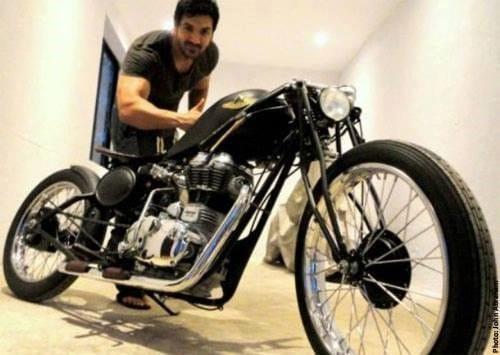 John Abrahams love story with his cars and bikes is not a secret for most. Heres a sneak peek into the garage of the Bollywood star.