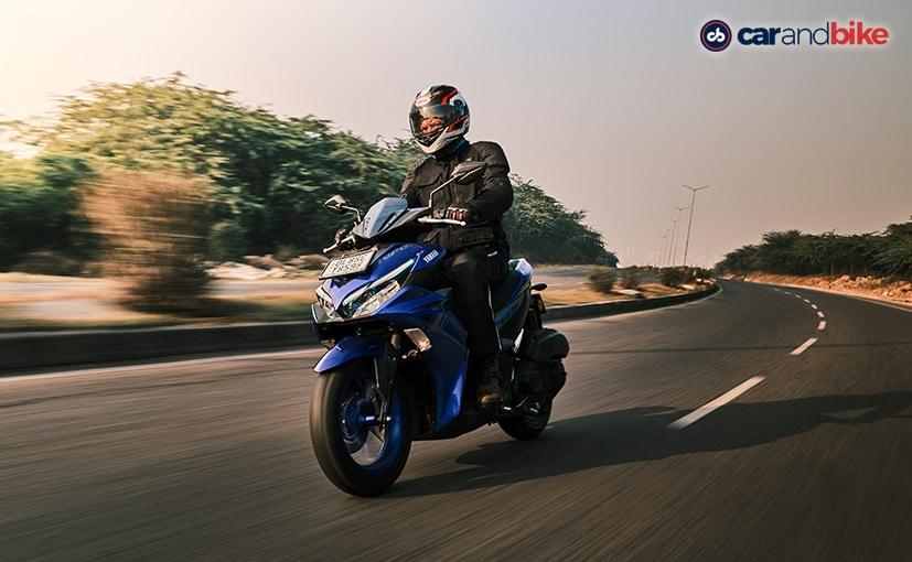 We swing a leg over the Yamaha Aerox 155, Yamaha's new maxi-styled scooter, and come back impressed!
