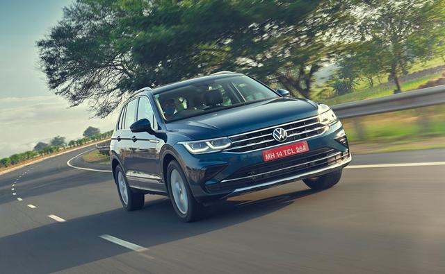 The 2021 Volkswagen Tiguan is offered in only one fully loaded variant called Elegance, and it is priced at Rs. 31.99 lakh (ex-showroom, India).