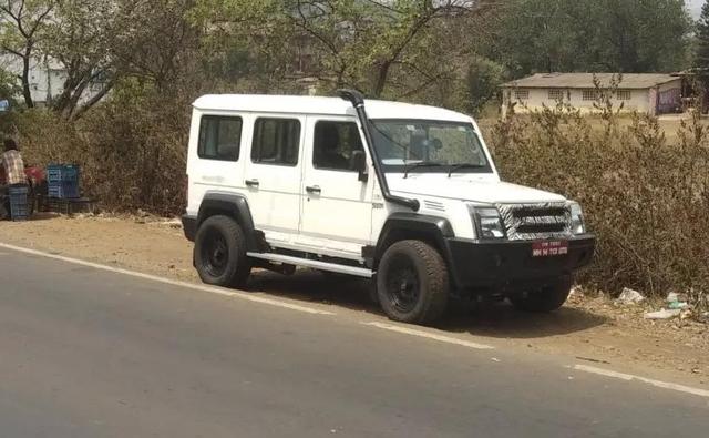 The Force Gurkha has been anticipated in its 5-door guise for a while, and it has recently been spotted testing undisguised.