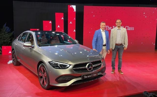 Mercedes-Benz India has launched the 2022 C-Class luxury sedan, with prices starting at Rs. 55 Lakh (ex-showroom). The new-generation Mercedes-Benz C-Class sedan or the 'baby S', will be offered in three variants - C 200, C 220d and C 300d.