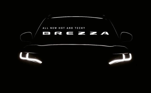 2022 Maruti Suzuki Brezza Subcompact SUV Teased; Bookings Begin At Rs. 11,000