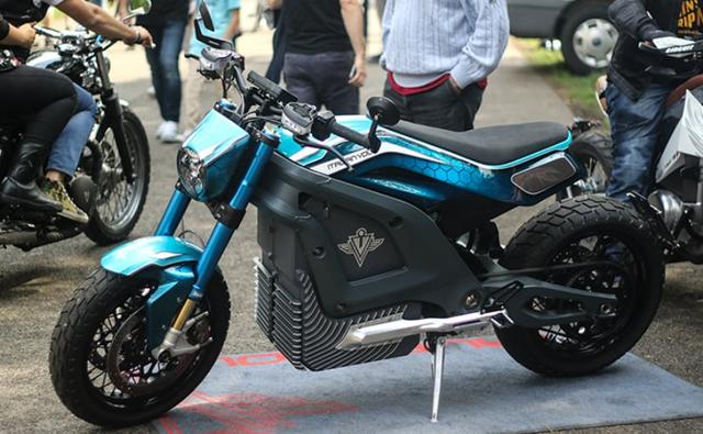 Italian Volt unveiled a customised electric motorcycle unveiled at The Reunion, an event dedicated to scramblers, cafe racers and classics.