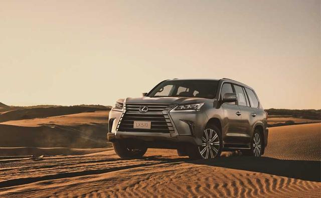 The LX 570 is powered by a 5.7-litre V8 petrol engine which makes 362 bhp and develops 530 Nm of peak torque.