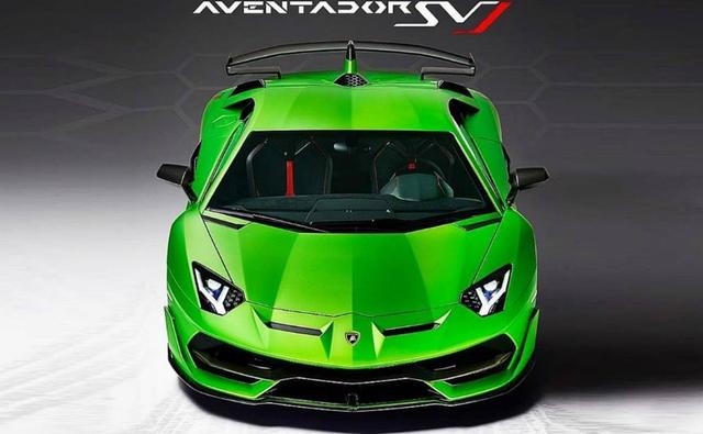 Lamborghini Aventador SVJ First Official Image Leaks
