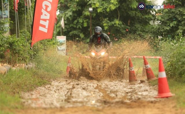 We spend a fruitful day frolicking in the mud with some Ducati motorcycles and come out enlightened about riding off-road.