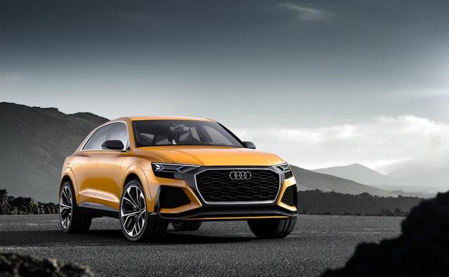 Audi AG has revealed the new Q8 Sport Concept at the 2017 Geneva Motor Show that previews the brand's upcoming flagship SUV. The Audi Q8 was first revealed at the Detroit Motor Show in January last year and will be positoned above the Q7 in the automaker's line-up. With the Sport Concept however, Audi is presenting the Q8 in a much menacing and performance friendly avatar, which could possibly be the first glimpse of the more powerful SQ8 or the RS Q8 iterations of the SUV.