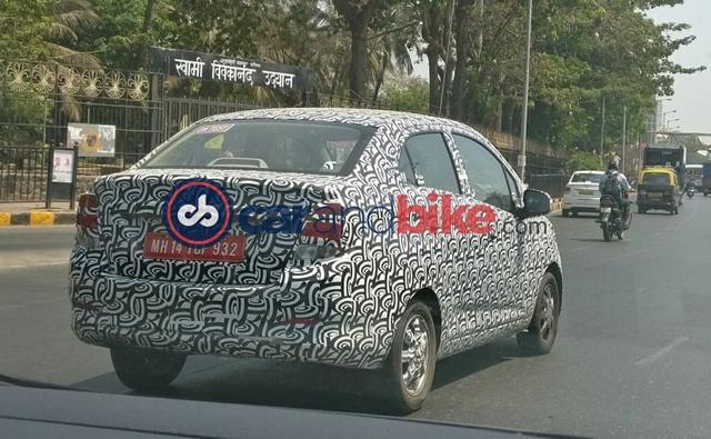 The Chevrolet Essentia has been spotted testing in India again. This time the car was seen in Mumbai draped heavily in camouflage but it did seem to sport several production ready parts.