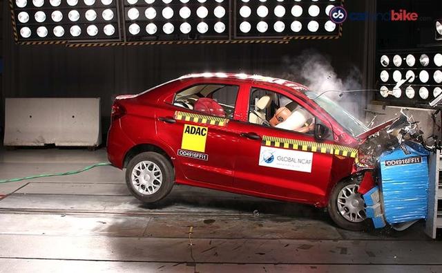 Chevrolet Enjoy Fails Crash Test, Ford Figo Aspire Sails Through