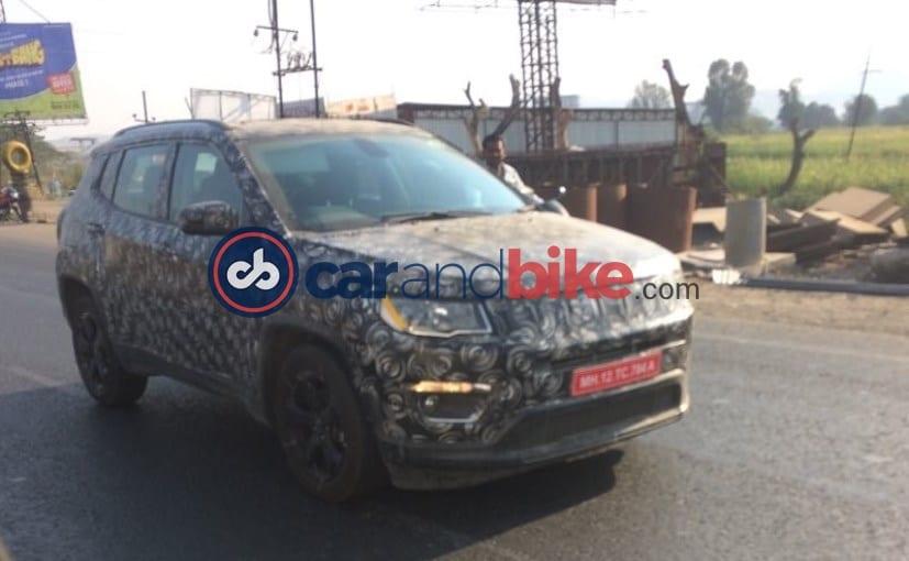 2017 Jeep Compass Spotted Testing In India Again; Launch Later This Year