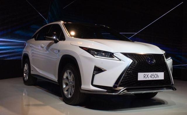 Lexus RX 450h Launched In India; Priced At Rs. 1.07 crore