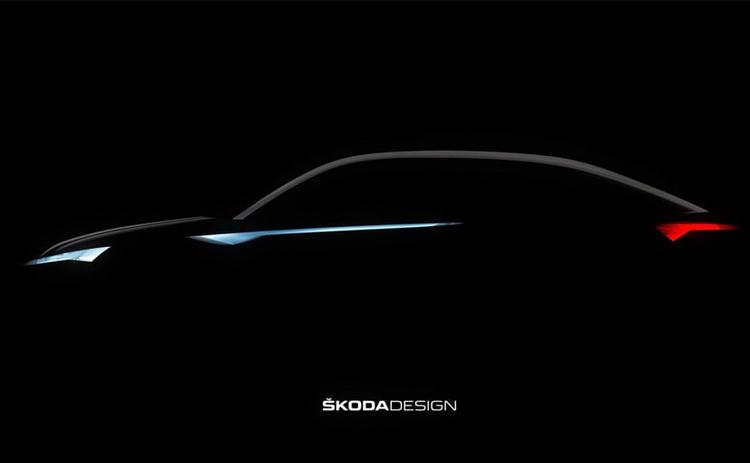 Skoda Teases Vision E Concept; Could Preview The Kodiaq Coupe