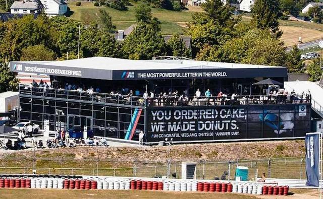 BMW wishes Mercedes-AMG, the performance arm of Mercedes-Benz, on the completion of 50 years in the market with a witty billboard ad. The gesture came from BMW's M performance division.