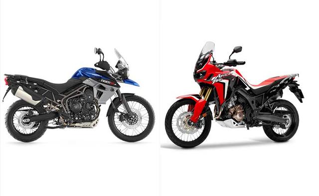 The Honda Africa Twin is placed slap bang in Triumph Tiger 800 territory, both in terms of adventure capability and pricing. Will the Africa Twin pose a challenge to the leader in the adventure touring segment? We take a close look at each bike.