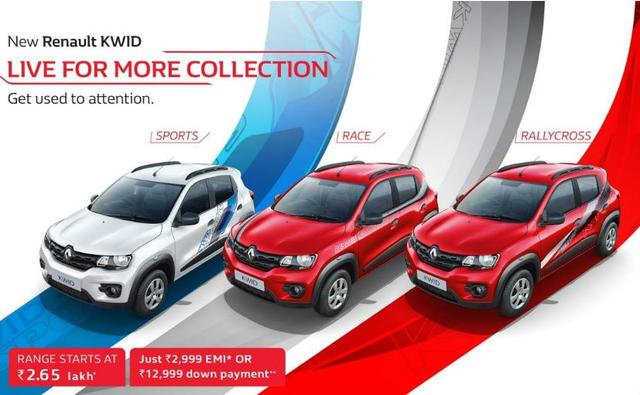 Renault Kwid Live For More Collection Launched With 7 New Graphic Options