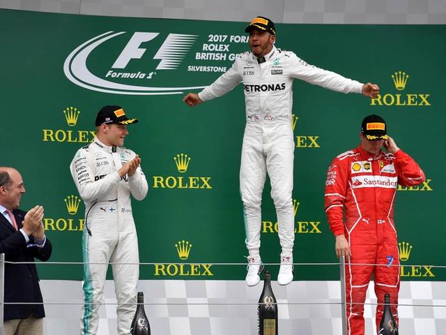 It was a weekend to remember for Lewis Hamilton as he eased to his fifth British Grand Prix victory at Silverstone. Hamilton was unchallenged throughout the race and won by a comfortable 10 second margin.