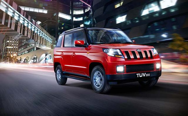 Mahindra TUV300's Range-Topping T10 Variant Is Priced At Rs. 9.75 Lakh