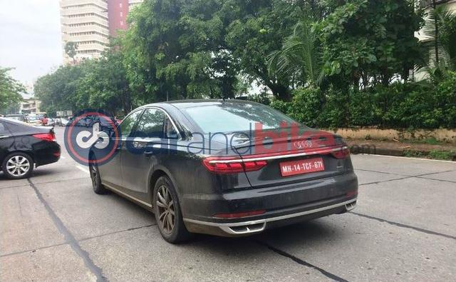 Audi A8 Caught Testing In India; Launch In 2018