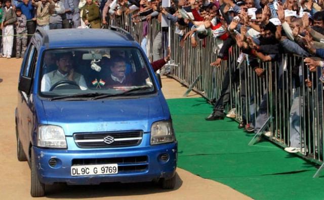 Delhi Chief Minister Arvind Kejriwal's Maruti Suzuki WagonR was stolen in New Delhi earlier today. Reports suggest that the car was stolen from the Delhi Secretariat. The blue coloured hatchback was synonymous with the Chief Minister during his Delhi election campaign in 2013, and was largely hailed as the CM's 'aam aadmi' roots.