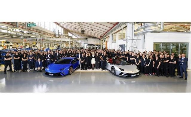 Lamborghini Aventador And Huracan Reach Production Milestone