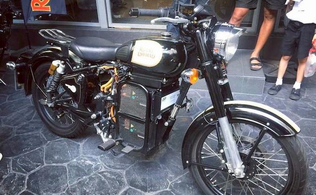 Royal Enfield Classic 500 With An Electric Engine Showcased In Thailand