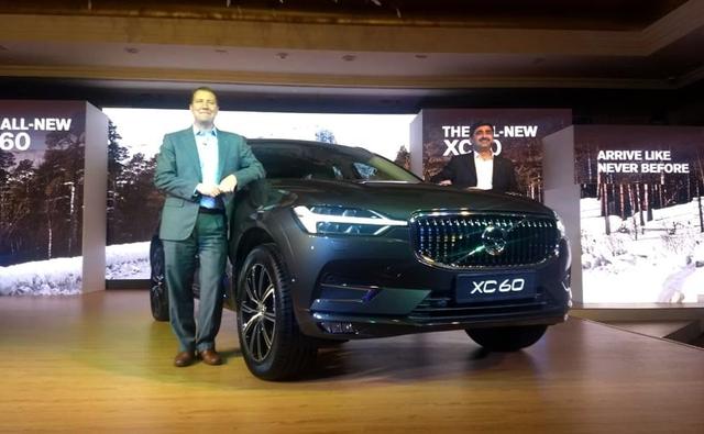 Visually, the new Volvo XC60 looks a lot more stylish compared to the previous model and borrows a lot of its design cues from the company's flagship SUV, the XC90.