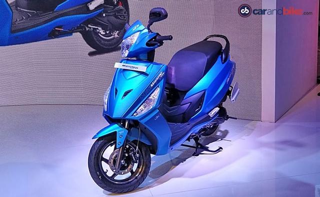 Hero MotoCorp is on a roll with its new offerings and will be introducing the much awaited Maestro Edge 125 and the new Pleasure 110 scooters later this month. The new scooters are scheduled for launch on May 13, 2019, and will take the total number of launches from the company to five this month. The Hero Maestro Edge 125 has been a long awaited model from the manufacturer after being first showcased at the 2018 Auto Expo and shares its underpinnings with the Destini 125 that was launched last year. The Hero Pleasure 110 meanwhile, gets its first comprehensive upgrade with completely revised styling and was spotted uncamouflaged during its TVC shoot.