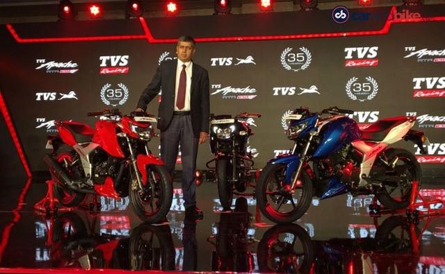 2018 TVS Apache RTR 160 4V Launched, Prices Start At Rs. 81,490