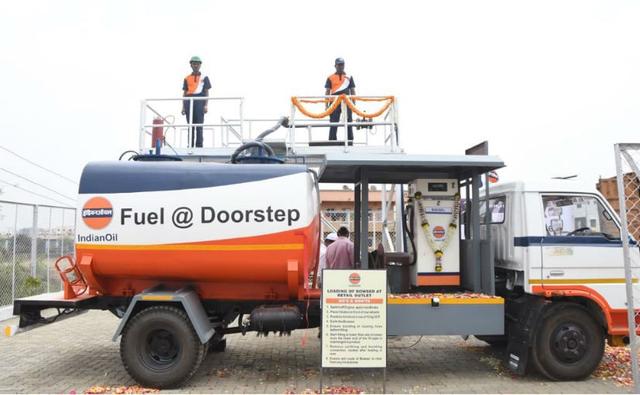 Indian Oil Corporation Starts Home Delivery Of Diesel