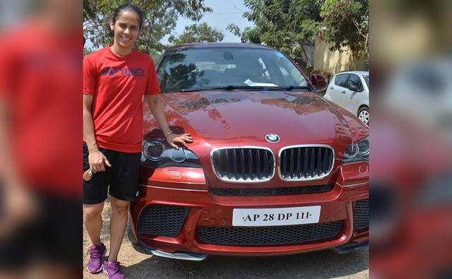 Many take to social media to show their fans what they love driving and 2012 Olympic bronze medalist, Saina Nehwal, did just that. The former world No.1 posted a picture on social media with her BMW X6 with a caption that read 'I love my car'.