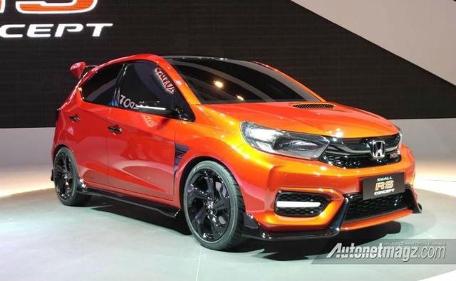 Honda Small RS Concept Unveiled At IIMS 2018; Previews New Brio