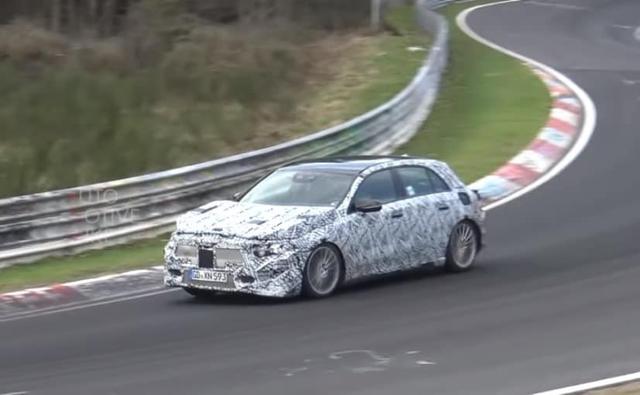 The next-gen Mercedes-Benz GLA has been caught doing test laps at the Nurburgring with heavy camouflage. The crossover will be based on the new A-Class and is expected to break cover later this year.