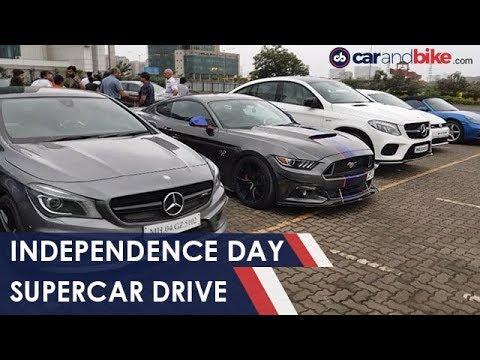 Supercars In Mumbai: Throttle97 Independence Day Drive 2018 | NDTV carandbike