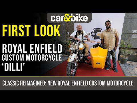 First Look: Royal Enfield Custom Motorcycle 'Dilli'