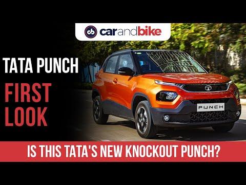 2021 Tata Punch Micro SUV - First Look | Tata Motors | carandbike