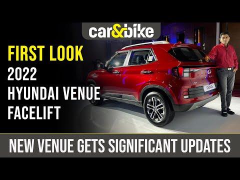 First Look: 2022 Hyundai Venue Facelift Launched; Prices Starting From ₹7.53 lakh