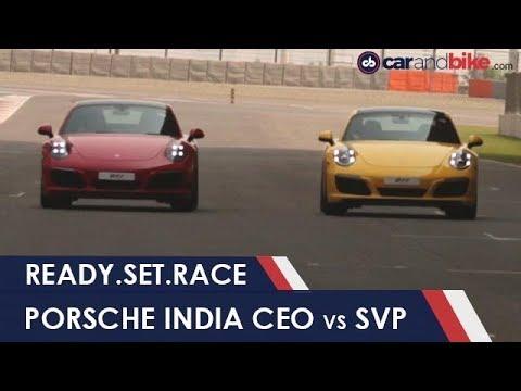 Porsche CEO challenges Siddharth to a Race!