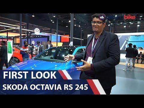 Skoda Octavia RS 245 First Look | carandbike