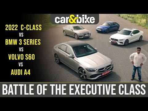 2022 Mercedes-Benz C-Class vs BMW 3 Series vs Volvo S60 vs Audi A4