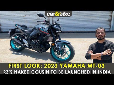 2023 Yamaha MT-03 – First Look | Walkaround | carandbike
