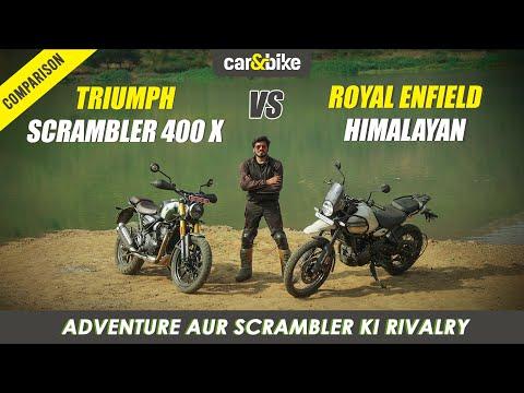 Royal Enfield Himalayan Vs Triumph Scrambler 400 X: 3 Lakh Mein Sabse Badiya Motorcycle | Comparison