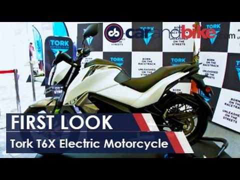 Tork T6X Electric Motorcycle First Look - NDTV CarAndBike