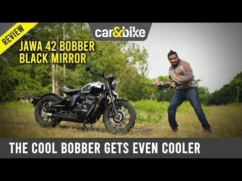 Jawa 42 Bobber Black Mirror: Style on, Chrome on! |Review| carandbike