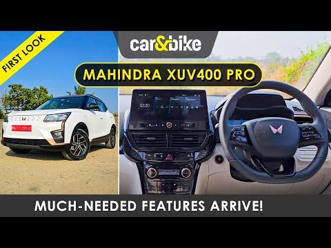Mahindra XUV400 Pro – BIG changes on the inside! | First look