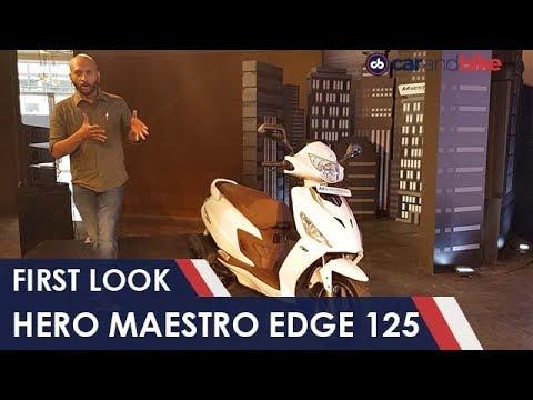 2019 Hero Maestro Edge 125 First Look | NDTV carandbike
