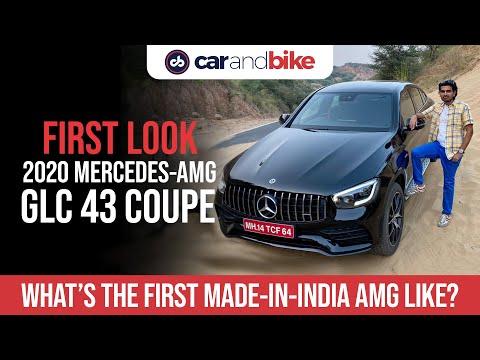 Made-In-India Mercedes-AMG GLC43 Coupe SUV First Look