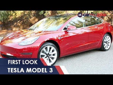 Tesla Model 3 First Look: India Exclusive | NDTV carandbike