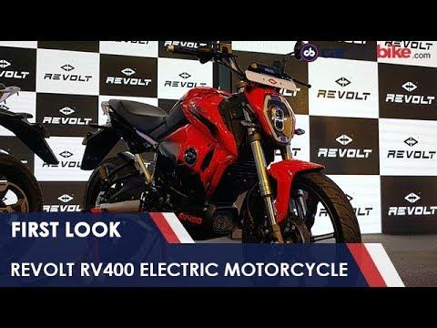 Revolt RV400 Electric Motorcycle First Look | NDTV carandbike